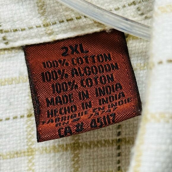 Cabela’s Bob Timberlake Men’s Big & Tall Button up shirt Size XXL - Picture 7 of 10